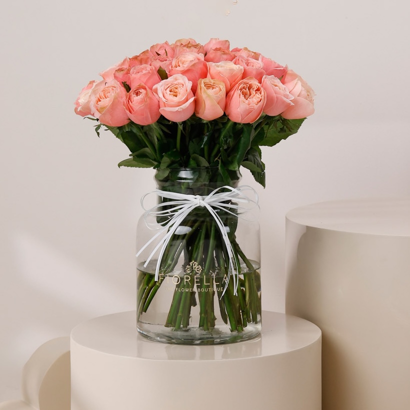 ROSE GLOW VASE